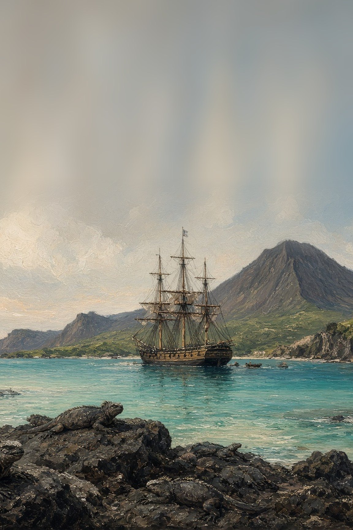 Cover art for The Voyage of the Beagle